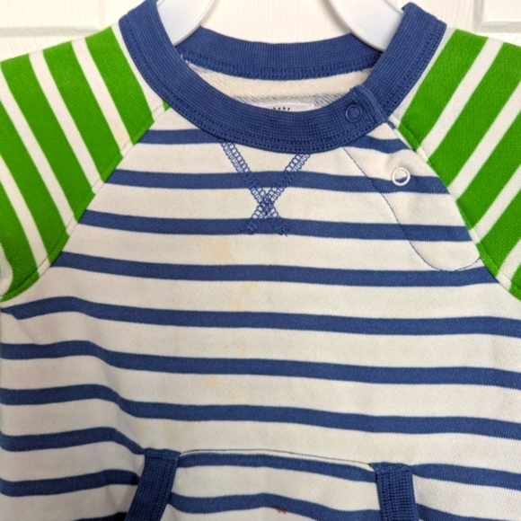 🎈Baby Gap (12-18 Months) One Piece Footless Romper/Pyjamas With Snaps - Picture 4 of 14